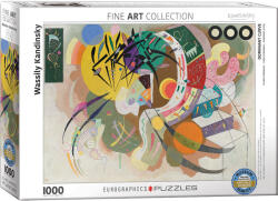 EUROGRAPHICS Puzzle Eurographics din 1000 de piese - Curba dominanta, Wassily Kandinsky (EG60000839)