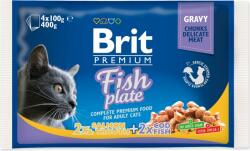 Brit Plic de Brit Premium Cat Family Farfurie in sos Multi 400g (4x100g) (293-100276)