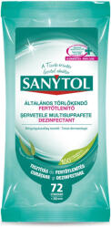 Sanytol fertőtlenítő törlőkendő eukaliptusz 72db