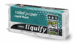 WEPA Liquify vízben oldódó WC papír - 3 rétegű, 8 tekercs