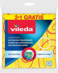 Vileda Ultra Fresh antibakteriális törlőkendő 3db (F2535U)