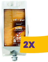 Diversey Sure Cleaner & Degreaser Erőteljes tisztító- zsíroldószer QuattroSelect kiszerelésben 2, 5L (Karton - 2 db) (100920830)