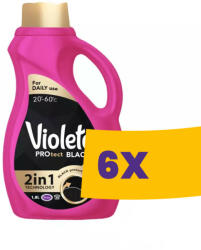 Violeta PROtect black mosógél fekete ruhákhoz - 30 mosás 1, 8L (Karton - 6db)
