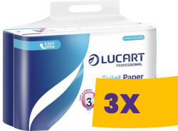 Lucart Lucart Strong 3.24 hosszú WC papír, hófehér - 3 rétegű 24 tekercses (Karton - 3 csg) (K811C78)