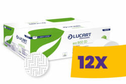 Lucart Lucart Identity Autocut Eco 900 ID laponkénti adagolású WC papír - 2 rétegű, fehér, 202m (Karton - 12 tekercs) (812178S)