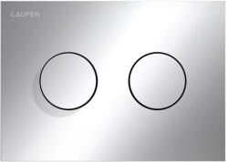 Laufen INEO Öblítő nyomólap `INEO GROOVE`, kettős öblítéshez, Króm H9001170040001 (H9001170040001)