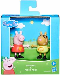 Peppa Pig Set 2 figurine, Peppa Pig si Pedro Pony, F7652 Figurina