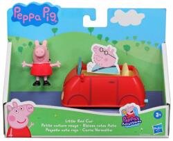 Peppa Pig Set figurina si masinuta, Peppa Pig, Little Red Car, F2212 Figurina