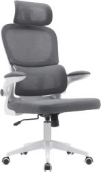  Irodai szék, sötétszürke/fehér, RENARD - sprintbutor