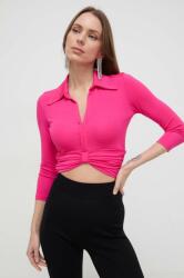 PINKO bluza femei, culoarea roz, neted PPYH-BUD01W_43X