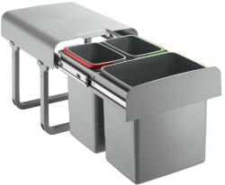 EKOTECH - Beépíthető hulladékgyűjtő EKKO 40 - 1x16 liter+2x8 liter (90054100)