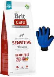 Brit CARE Grain-free Sensitive Venison 12kg + Fésülőkesztyű INGYENES!