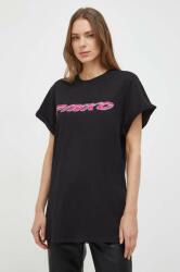 Pinko tricou femei, culoarea negru PPYH-TSD05G_99X