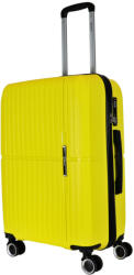 Benzi Bilbao sárga 4 kerekű nagy bőrönd (BZ5754-L-sarga)