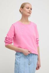 LIU JO bluza femei, culoarea roz, cu imprimeu PPYH-BLD0EP_30A