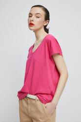 Medicine tricou din bumbac culoarea roz ZPYX-TSD070_42X