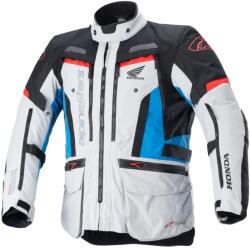 Alpinestars Geacă motocicletă Alpinestars Bogota PRO Drystar Honda gri deschis-roșu fluo-albastru-negru (AIM100-914)