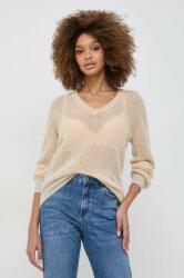 LIU JO pulover de lana femei, culoarea bej, light PPYH-SWD0B4_02X