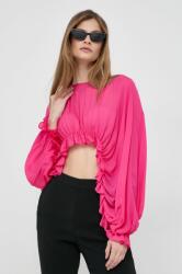 PINKO bluza femei, culoarea roz, neted PPYH-BDD02E_43X