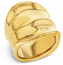 Calvin Klein Masszív aranyozott gyűrű Elemental 35000646 (Kerület 58 mm)
