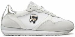 KARL LAGERFELD Sneakers KARL LAGERFELD KL63930N White Lthr/Textile w/Silver 41S
