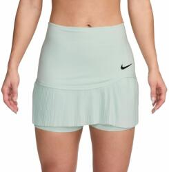 Nike Női teniszszoknya Nike Dri-Fit Advantage Pleated Skirt - barely green/barely green/black
