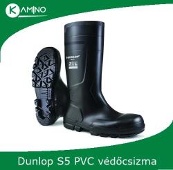 Dunlop Work-it S5 fekete PVC védőcsizma (9DWKT10045)