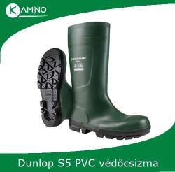 Dunlop Work-it S5 acélkaplis PVC védőcsizma (9DWKT80047)