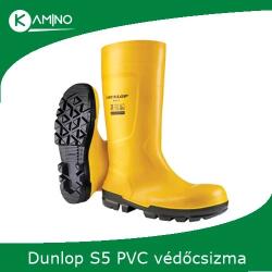 Dunlop Work-it S5 acélkaplis PVC védőcsizma (9DWKT60043)
