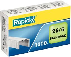 RAPID Capse 26/6, 1000 buc/cutie, RAPID Standard (RA-24861300) - gooffice