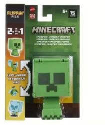 Mattel Minecraft: Flippin Figs átalakítható figura - Creeper és elektromos creeper (Charged Creeper) (HTL46) - ejatekok