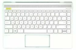 HP Envy 13-AD series 928505-881 920694-881 háttérvilágítással (backlit) burkolattal (topcase) héber ezüst laptop/notebook billentyűzet gyári