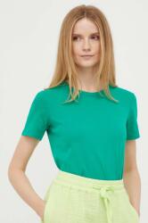 United Colors of Benetton pamut póló zöld - zöld XL