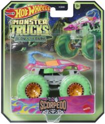 Mattel Monster Truck Glow In The Dark - Scorpedo