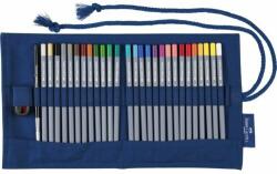 Faber-Castell Art and Graphic színes ceruza készlet 30db-os GOLDFABER AQUA tekercses tolltartóban (114652)