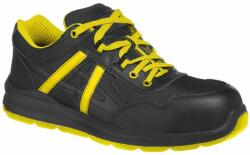 Portwest FT60 - Compositelite Mersey Trainer védőcipő S1P, fekete/sárga (FT60BKY39)