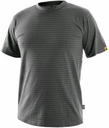 CXS Tricou din material antistatic ESD CXS NOME - Gri | 2XL (1130-135-700-96)