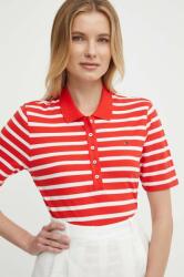 Tommy Hilfiger poló női, piros - piros S - answear - 36 990 Ft