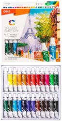 Deli Color Emotion tubusos akrilfesték 24 x 12 ml - CT12-24