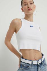 Hugo Blue top női, fehér - fehér M - answear - 17 090 Ft