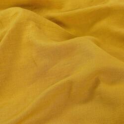 Goldea len szövet - mustárszínű 145 cm