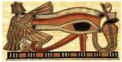 Wallmuralia. hu Akrilüveg fotó Egyiptomi szem 140x70 cm 4 fogantyú