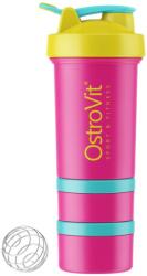 OstroVit Premium Shaker 3 in 1 | Different Colors [450 мл] Розово с жълто