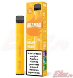 Aramax Tigara Banana Mama Aramax Bar 700 puffuri 20mg/ml (12234)