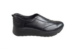 Lucianis Style Pantofi dama casual din piele naturala Ada , Negru - ASDAMAEN