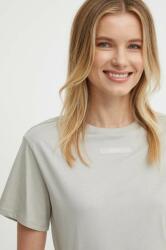 Calvin Klein pamut póló női, bézs - bézs S - answear - 21 990 Ft
