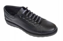 Ciucaleti Shoes OFERTA marimea 38 - Pantofi barbati sport din piele naturala, AS Negru, Marko - LASEN (LASEN)