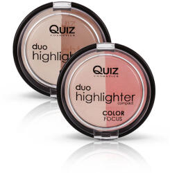 Quiz Cosmetics Pudra iluminatoare compacta duo Quiz Color Focus