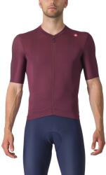 Castelli - tricou ciclism cu maneca scurta pentru barbati Espresso Jersey - visiniu bordo (CAS-4524007-625)
