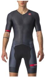 Castelli - costum trisuit triatlon pentru barbati, maneca scurta Free Sanremo SS Suit - negru (CAS-8620092-010)